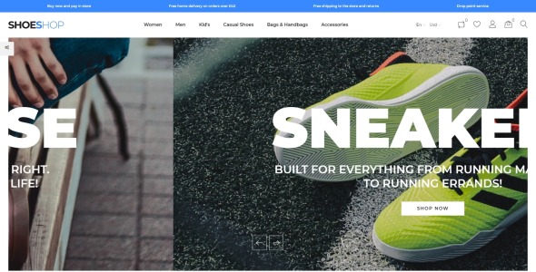 тема boot shop prestashop