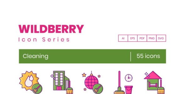 Набор иконок на тему графика