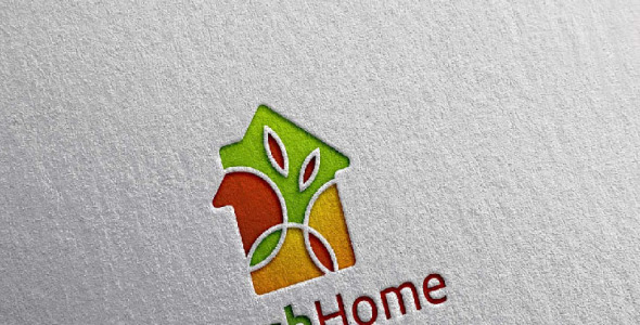 Шаблон логотипа на тему графика