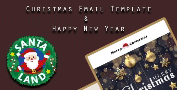 шаблон информационного бюллетеня с рождеством и новым годом