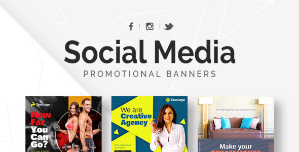 Шаблон для соцсетей на тему графика