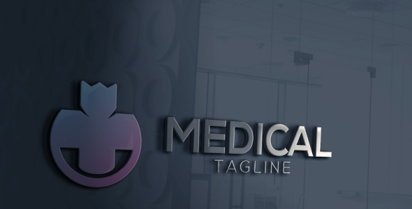 Шаблон логотипа на тему графика