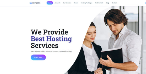 шаблон целевой страницы