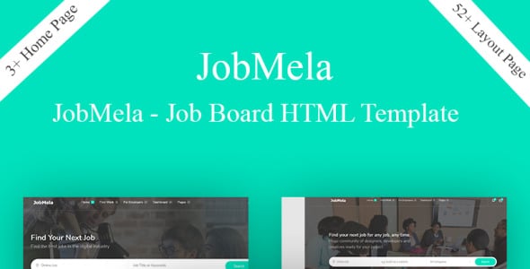 шаблон html5 job board &amp; dashboard
