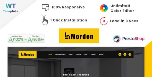 Furniture Stylish Store PrestaShop Theme