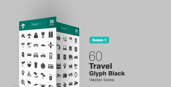 Набор иконок на тему графика