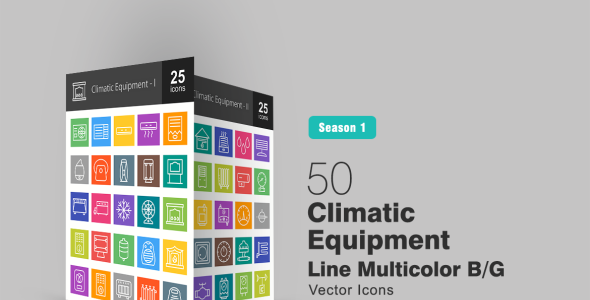 Набор иконок на тему графика