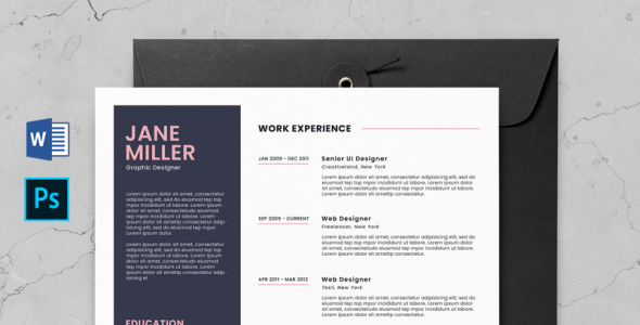 Download Jane Resume Template - Резюме на тему графика