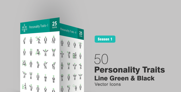 Набор иконок на тему графика