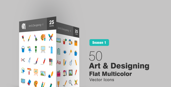 Набор иконок на тему графика