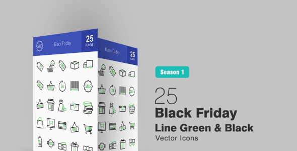 Набор иконок на тему графика