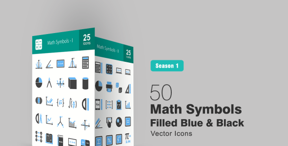 Набор иконок на тему графика