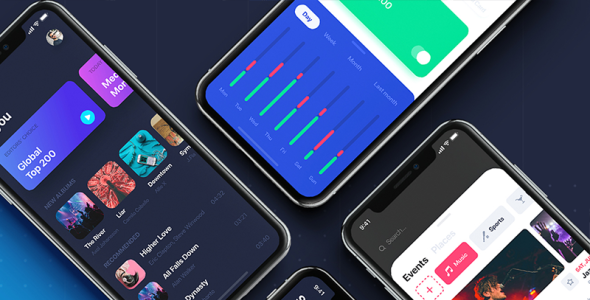 UI элементы на тему графика