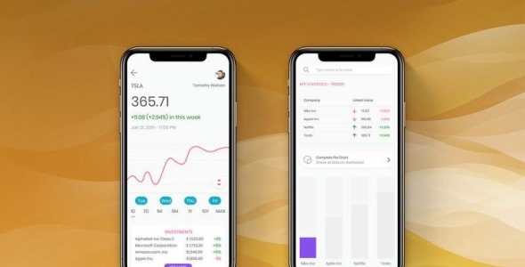 UI элементы на тему графика