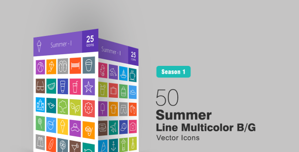 Набор иконок на тему графика