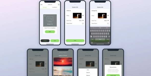 UI элементы на тему графика