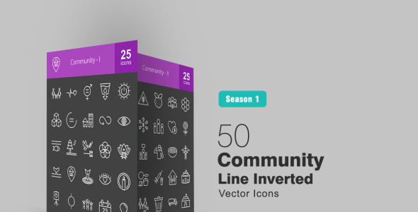 Набор иконок на тему графика