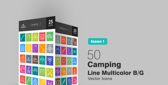 Набор иконок на тему графика