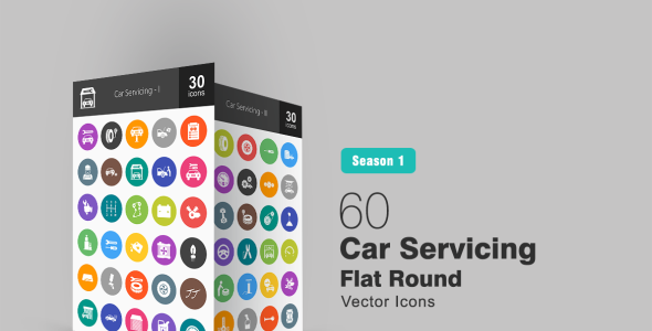 Набор иконок на тему графика