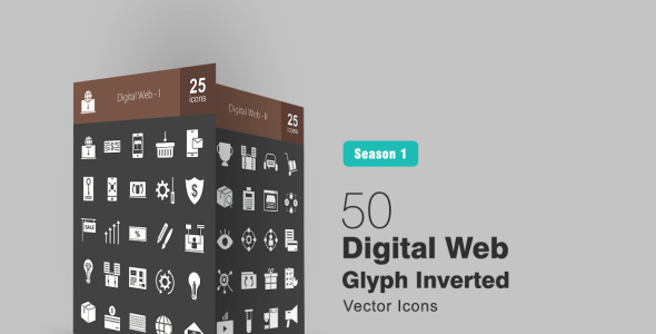 Набор иконок на тему графика