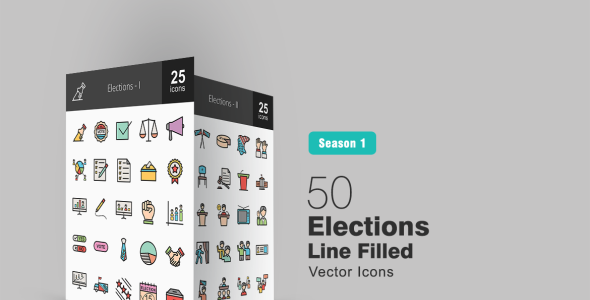 Набор иконок на тему графика