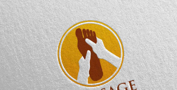 Шаблон логотипа на тему графика