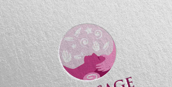 Шаблон логотипа на тему графика