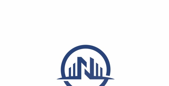 Шаблон логотипа на тему графика