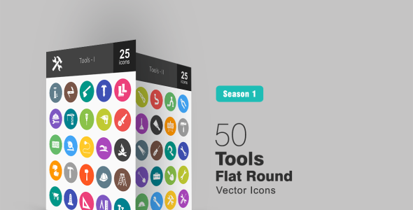 Набор иконок на тему графика