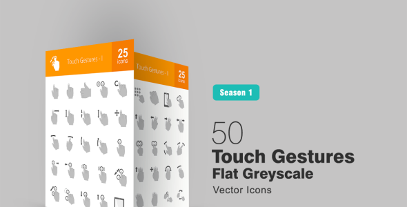 Набор иконок на тему графика