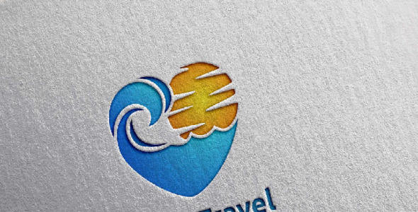 Шаблон логотипа на тему графика