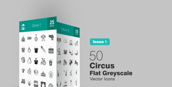 Набор иконок на тему графика