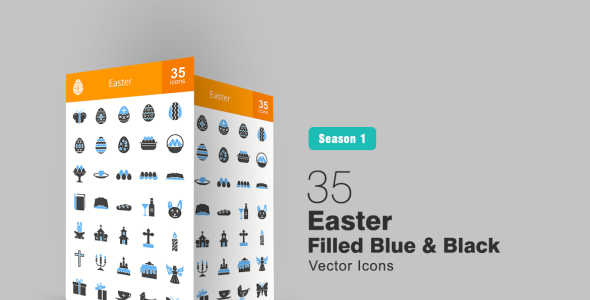 Набор иконок на тему графика