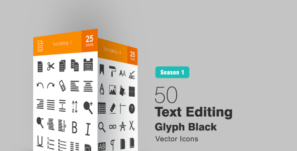 Набор иконок на тему графика