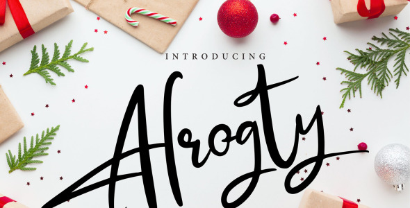 Шрифт на тему графика