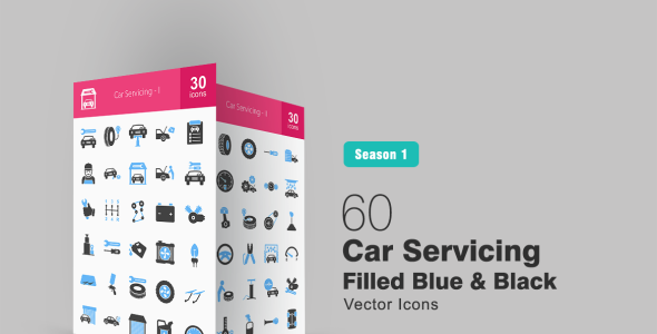 Набор иконок на тему графика