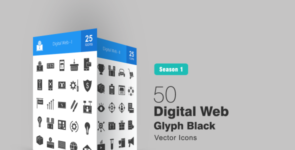 Набор иконок на тему графика