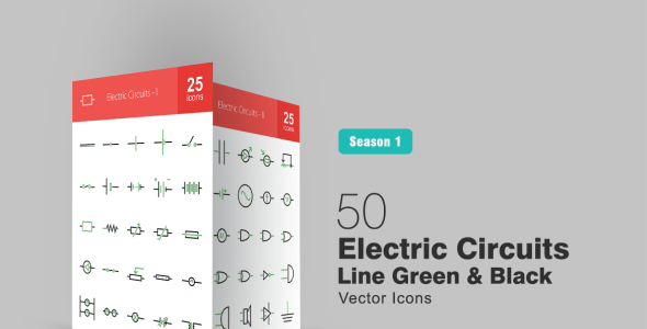 Набор иконок на тему графика