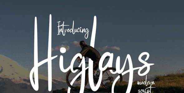 Шрифт на тему графика