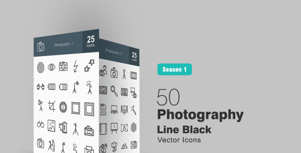 Набор иконок на тему графика