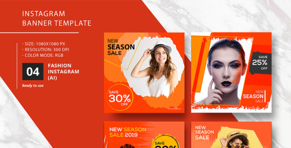 Шаблон для соцсетей на тему графика