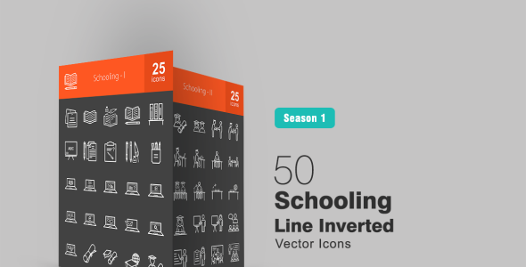 Набор иконок на тему графика