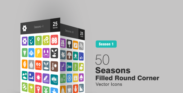 Набор иконок на тему графика