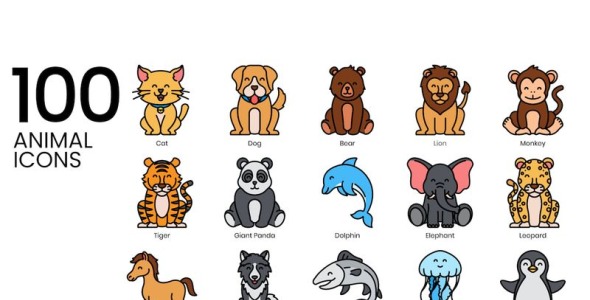 Набор иконок на тему графика