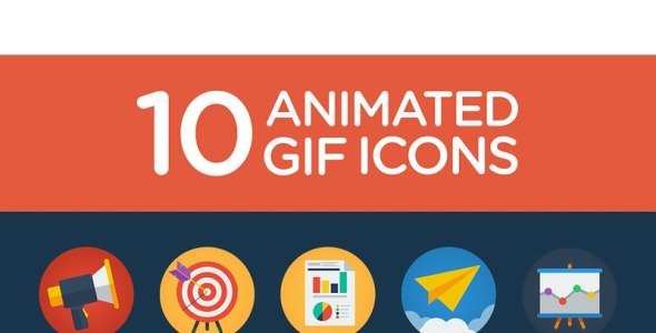 Набор иконок на тему графика