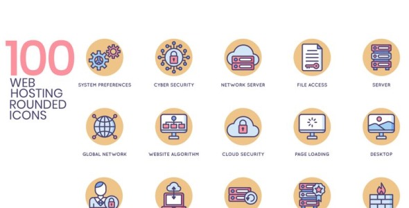 Набор иконок на тему графика