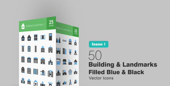 Набор иконок на тему графика