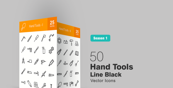 Набор иконок на тему графика