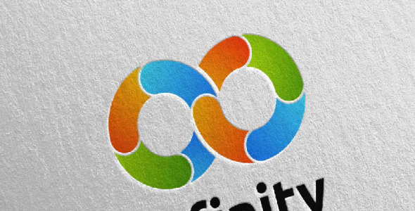 Шаблон логотипа на тему графика