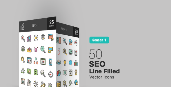 Набор иконок на тему графика